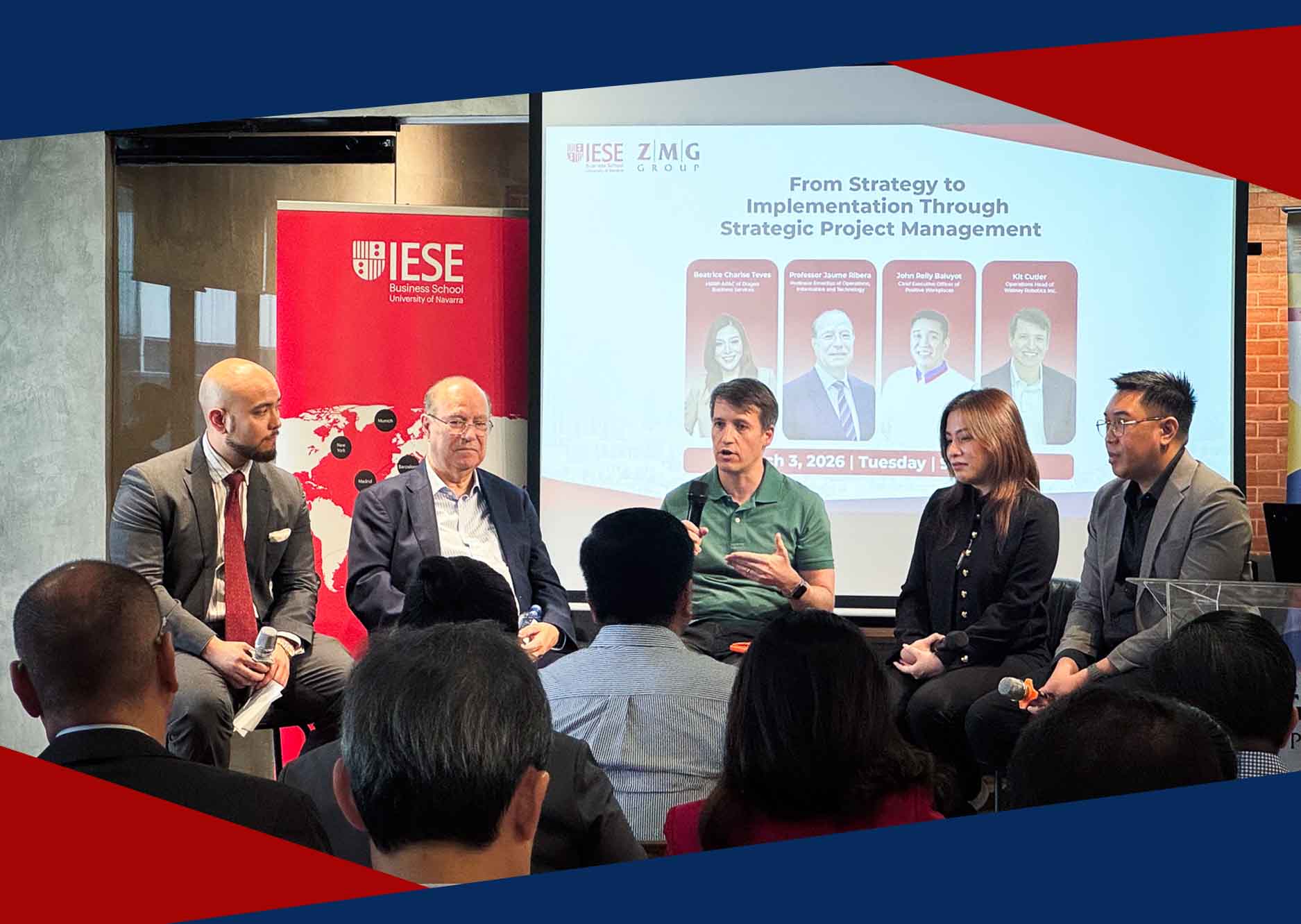 IESE Business School x ZMG Group Event on Strategy and Execution